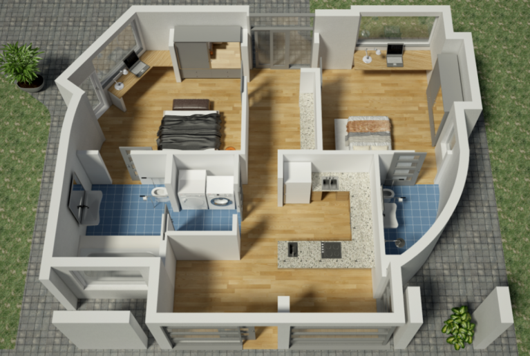 Что включает в себя проектирование домов онлайн в 3D от нашей компании?
